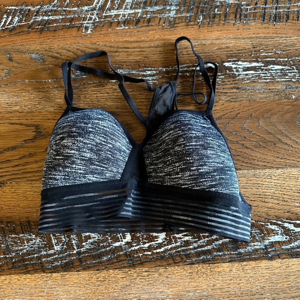 Victoria's Secret Sport Bra Black Sz XS